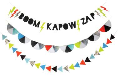 guirlande super-héros