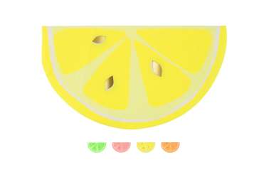 16 Petites serviettes agrumes - Fruits