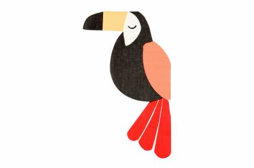 Serviettes toucan Jungle