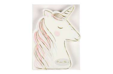 Table d'anniversaire licorne