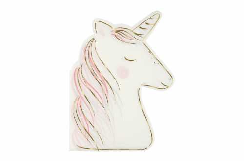 Serviettes anniversaire licorne