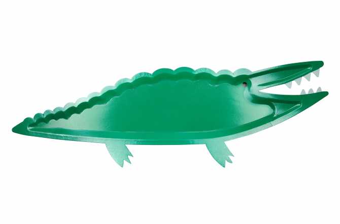 Assiettes Crocodile Anniversaire Enfant Monstres Des Fetes