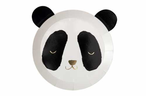 Assiettes anniversaire panda