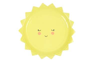 12 Grandes assiettes - Soleil 