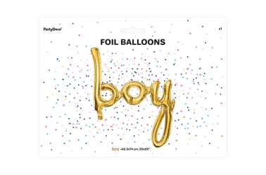 Ballon boy rose - 63,5 x 74 cm