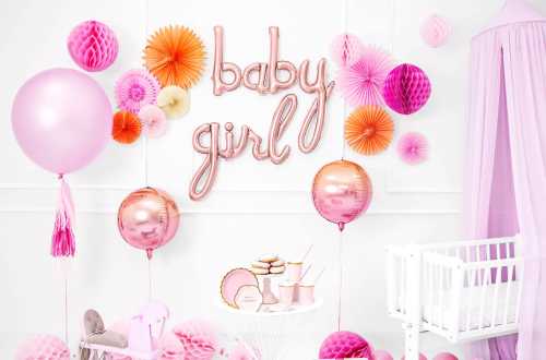 Ballon baby girl