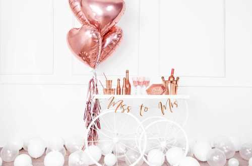 Deco Ballon helium coeur rose