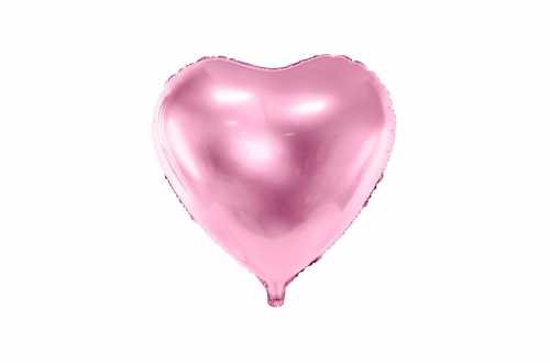 Ballon coeur rose pour anniversaire