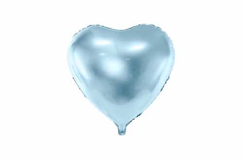 Ballon coeur bleu pour anniversaire