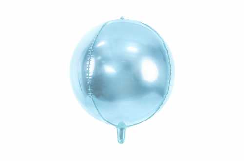 Ballon rond ombré bleu light - 40 cm