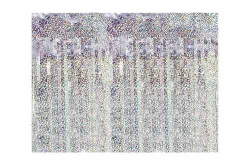 Rideau mylar holographique