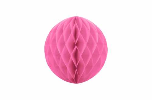 Boule alvéolées décoratives - rose