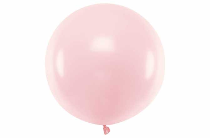 Grand Ballon rose pastel - 100 cm