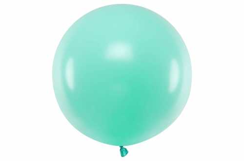 Grand ballon menthe pastel - 100 cm