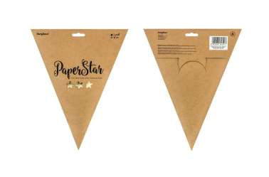 Suspension étoile décorative 40 cm - irisé