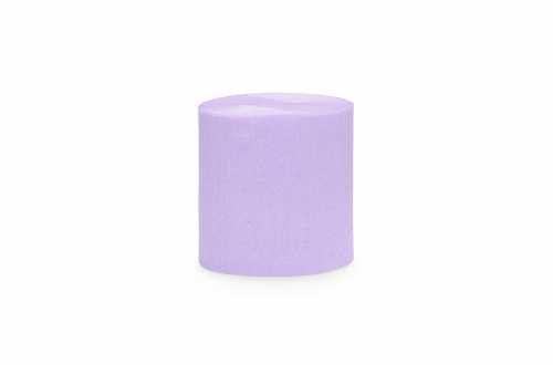 Rouleaux de papier crépon violet pastel