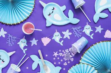 Confettis coquillages et étoiles - irisé