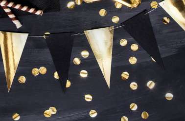 Confettis cercle - doré