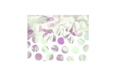 Confettis cercle - irisé