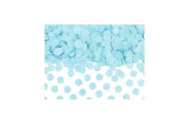 Confettis cercle - bleu pastel