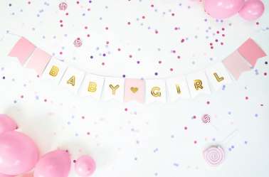 bannière bebe fille