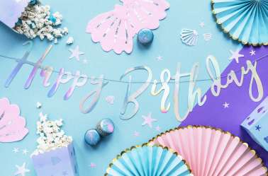 6 boîte à popcorn motifs coquillages et étoiles de mer – Bleu océan