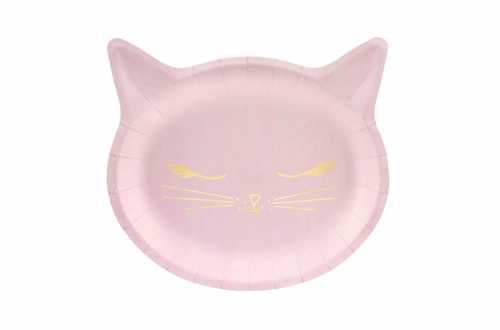 Assiettes Chat pour anniversaire