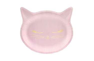 Assiettes Chat pour anniversaire