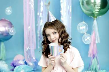 6 Gobelets Sirène - irisé