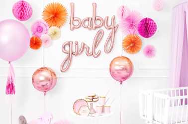 6 Assiettes rose pastel à bord doré