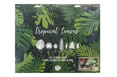 decoration anniversaire tropicale