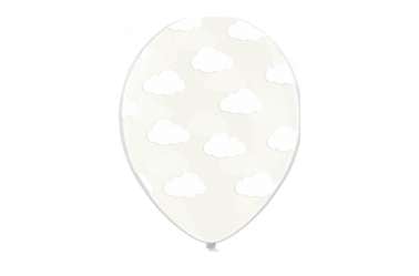Ballons imprimés nuages