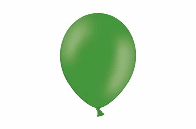 Ballon de baudruche vert emeraude pastel