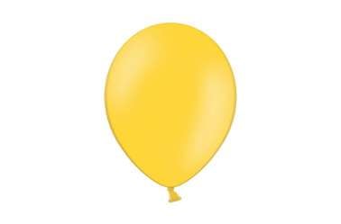 10 Ballons de baudruche - jaune miel pastel