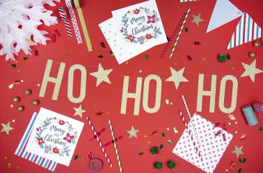 10 Pailles à rayures rouges 