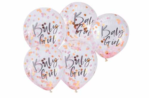 Gender reveal party :Ballons Baby girl