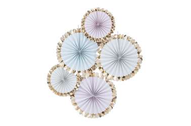 5 Rosaces décoratives – Mix pastel