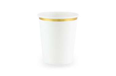 Lot De 50 Gobelets à Bord Doré Et Argenté, Gobelets