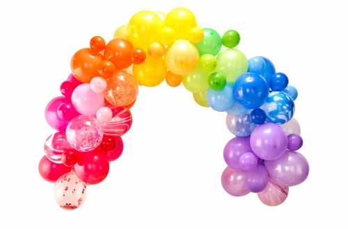 Kit arche de ballons multicolore