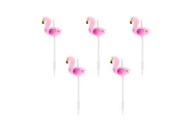 Bougies en forme de flamant rose