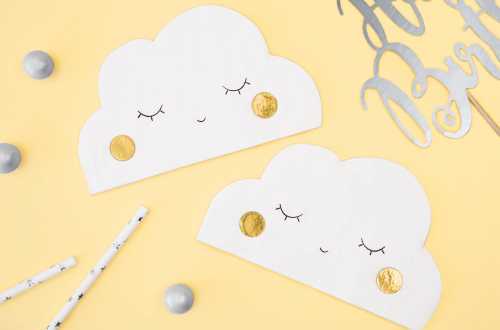 20 Serviettes - Nuage