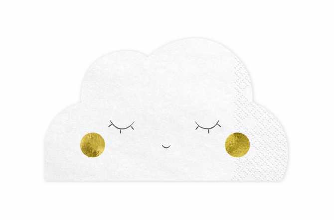 20 Serviettes - Nuage