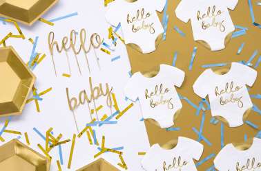 Serviettes Hello bebe pour revelation de sexe