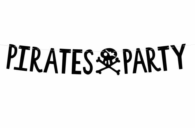 Guirlande Pirates Party