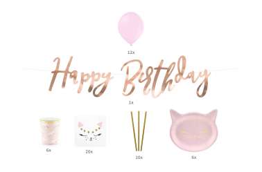 Kit anniversaire - Chat