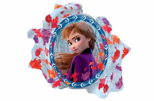 Grand ballon Elsa et Anna anniversaire reine des neiges