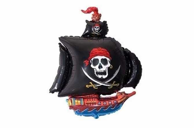 Ballon bateau pirate