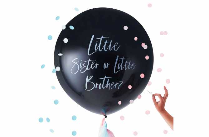 Ballon de révélation de sexe – Little sister or little brother ?