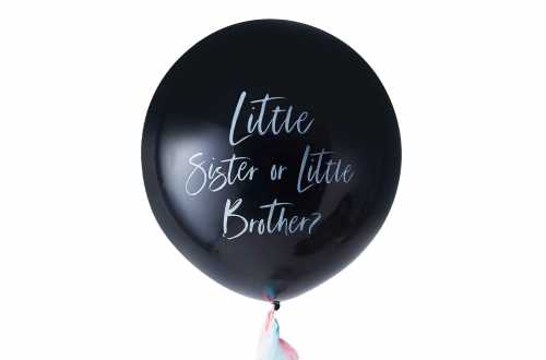 Ballon de révélation de sexe – petite soeur ou petit frère