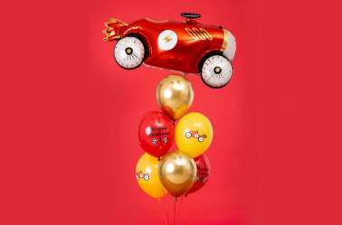 ballons anniversaire thème voiture